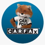 Carfox character with CARFAX logo background.