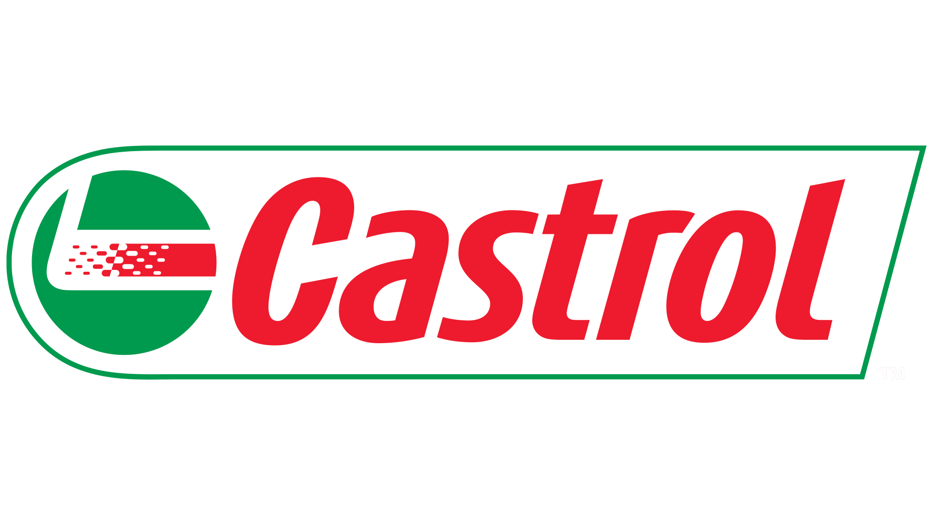 Castrol logo with green and red design.