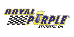 Royal Purple Synthetic Oil logo with crown.